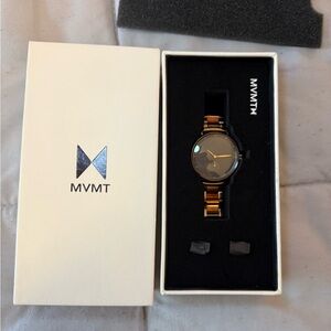 MVMT Gold and Black Timepiece